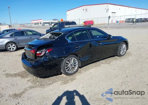 2021 Infiniti Q50 Luxe from USA, damaged, VIN JN1EV7BP3MM703992